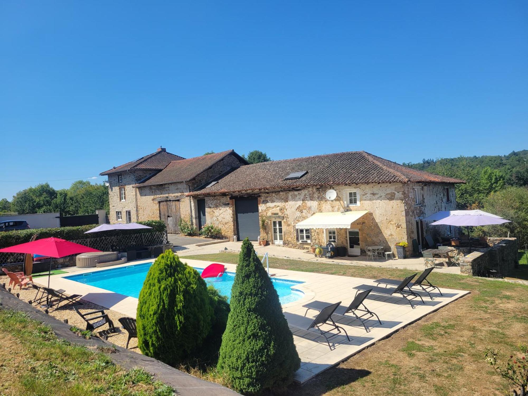 Les Hauts Brianco Solignac Esterno foto